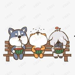 吃瓜头像动物图片,动物头像趣味横生