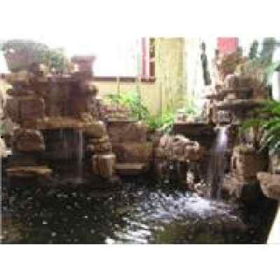 青岛假山吃瓜,夏日奇观引热议